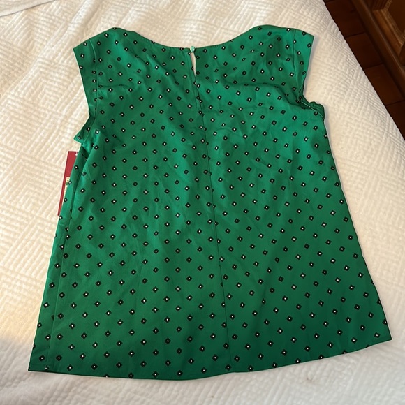 Merona Green Patterned Tops - Picture 5 of 9